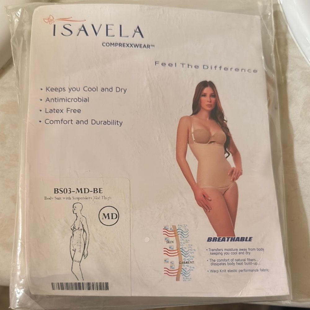 Women’s Comprexx Wear Body suits with suspenders Mid thigh.